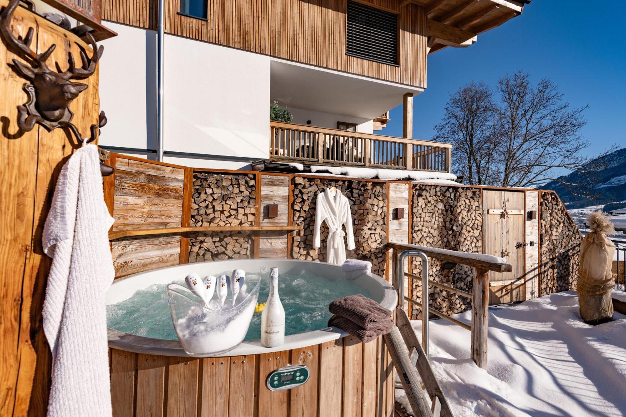 Luxus Ferienwohnung Almhuette Бриксен-им-Тале Экстерьер фото